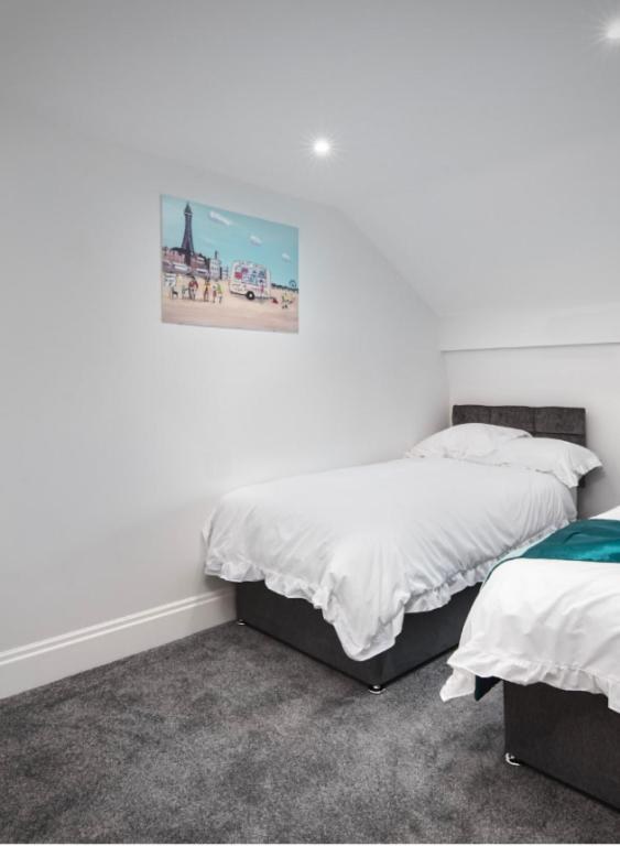 Second bedroom in family apartment in Blackpool